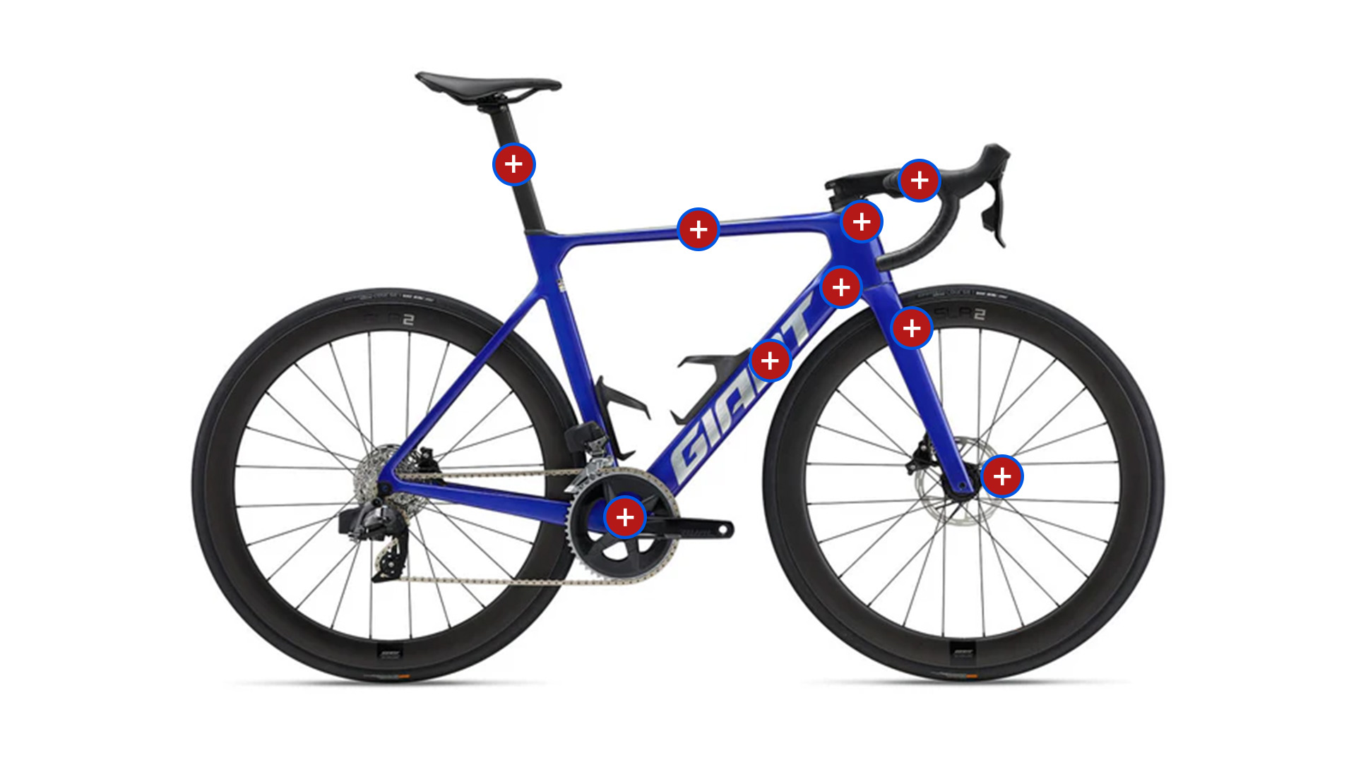自転車本体 GIANT PROPEL ADVANCED 1 SE custum Giant Propel Advanced 1 Road Bike – 105 Di2, 50 mm Carbon