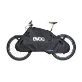Evoc Padded Bike Rug wrapped around mountain bike during packing