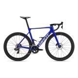 Giant Propel Advanced 1 road bike side view in Blue Dragonfly