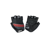Ryder Aero Gel 2.0 glove pair – black/red fade mesh top and gel-padded palm