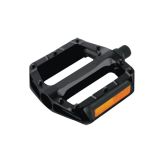 Ryder alloy platform pedals with wide grippy surface and reflectors