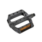Ryder Platform Pedals – flat DU bearing pedals with reflectors