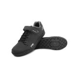 Ryder Berm Lace MTB shoe front side view – black lace‐up trail shoe