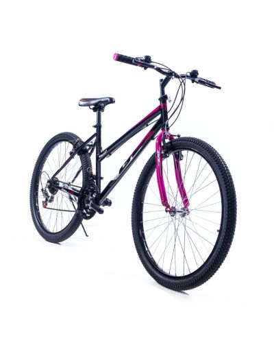 Galaxy Superboss 26 inch Girls Blac & Hot Pink