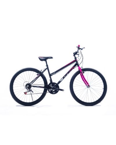 Galaxy Superboss 26 inch Girls Blac & Hot Pink