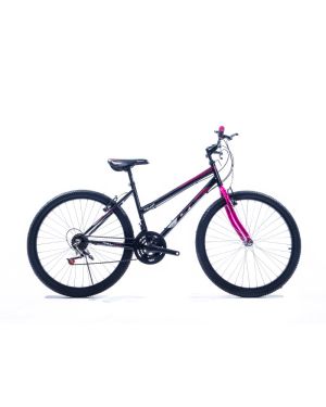Galaxy Superboss 26 inch Girls Blac & Hot Pink
