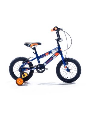 Galaxy X-plore 14 inch Boys BMX Blue & Orange