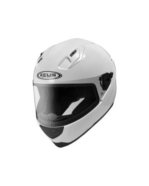 Zeus ZS-821 White Full Face Motorcycle Helmet