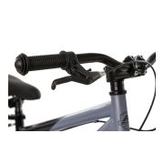 Avalanche Antix Silver / Black Blue — handlebar grip and brake lever