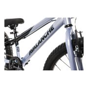 Avalanche Antix Silver / Black Blue — Avalanche frame detail